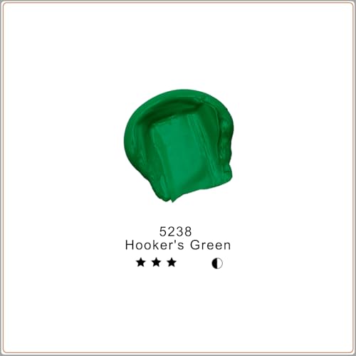 Hooker's Green Acrylic Paint 120ml (4.05 Fl Oz)