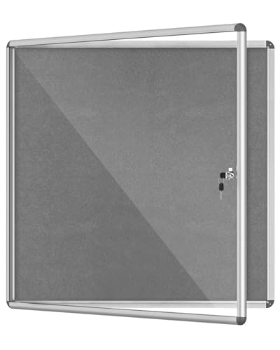 38"x38" Enclosed Bulletin Board