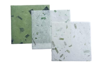 Natural Fiber Mulberry Paper Sheets 6 x 6 Inches (50 Count)