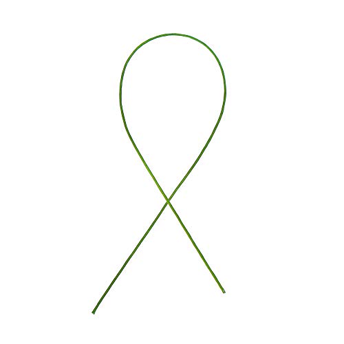 18 Gauge Dark Green Floral Paper Wrapped Wire 16 inch (50 Count)