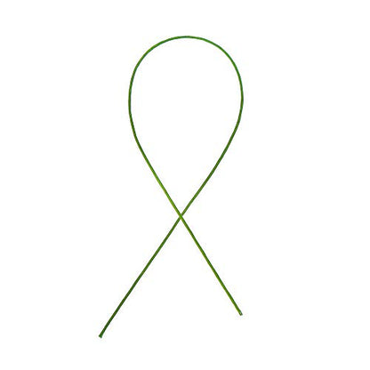 18 Gauge Dark Green Floral Paper Wrapped Wire 16 inch (50 Count)