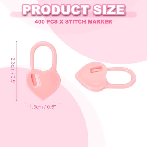 400pcs Stitch Markers for Crocheting