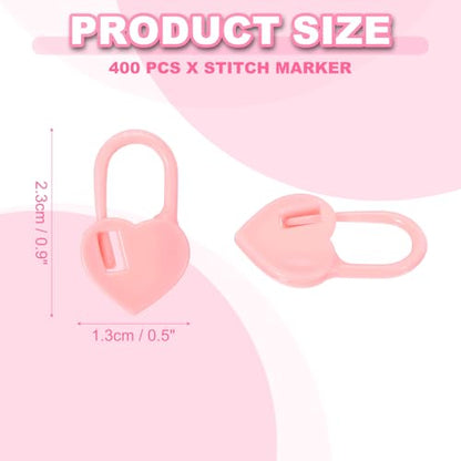 400pcs Stitch Markers for Crocheting