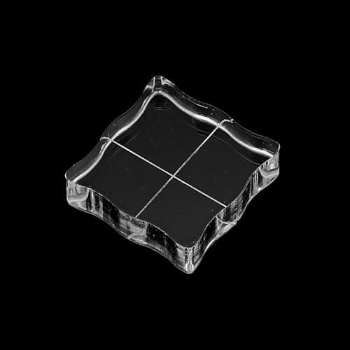 1"x1" Acrylic Stamp Block (6 Count)