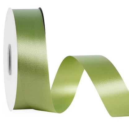 1.5 Inch Sage Green Polypropylene Ribbon