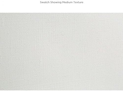 Creative Mark The Edge Deluxe Cotton 1-1/2" Deep Stretched Canvas for Painting, 10x10 Pack of 3, 14oz. Primed Weight, Universal Archival Priming, Medium Tooth, Hand-Stretched Canvas for Painters