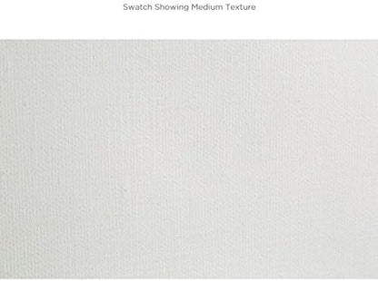 Creative Mark The Edge Deluxe Cotton 1-1/2" Deep Stretched Canvas for Painting, 10x10 Pack of 3, 14oz. Primed Weight, Universal Archival Priming, Medium Tooth, Hand-Stretched Canvas for Painters