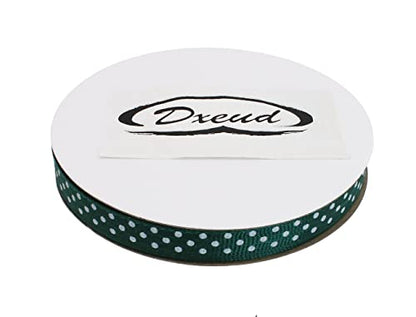 Polka Dot Grosgrain Ribbon 25 Yard Each Roll 100% Polyester