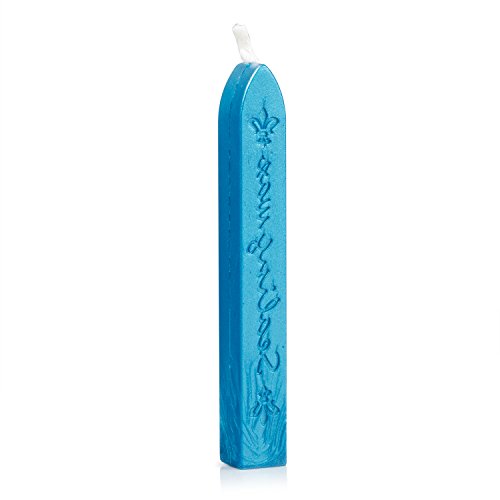 Sealing Wax Stick with Wick Flower De Luce of France Retro 10 Pieces Pack (10 Count)
