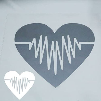 Reflective Heat Transfer Vinyl Light Gray HTV Roll