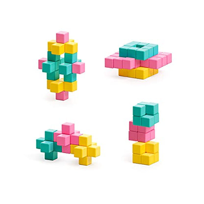 Mini Magnetic Blocks for Kids 6+ Ages (60 count)