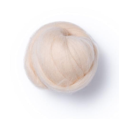 Colored Natural Wool roving