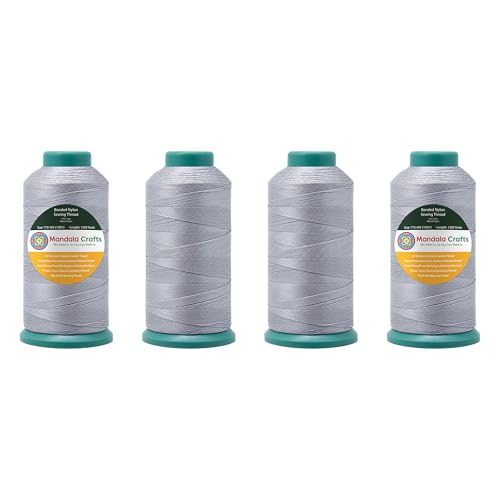 Size 69 210D T70 Gray Combo Bonded Nylon Thread (18000 Foot)
