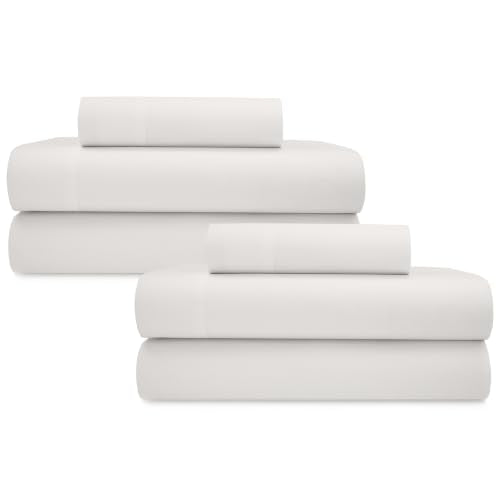 2 Pack Organic Cotton Twin Sheets Set (2 Count)