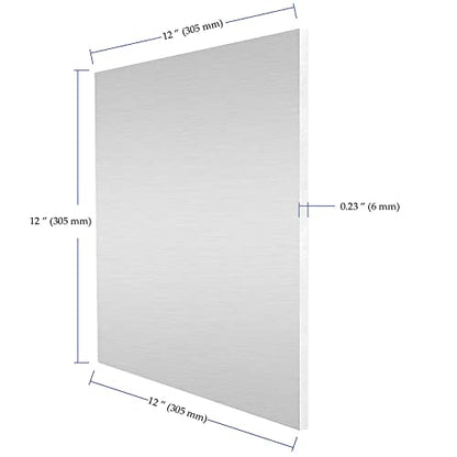 2 Pack 6061 12 x 12 x 1 (2 Count)
