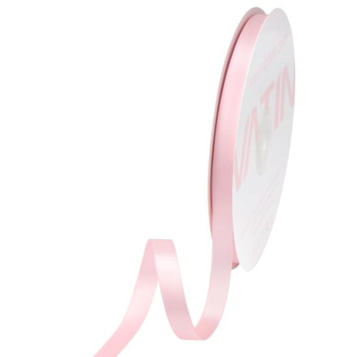 3 8 inches Double Faced Light Pink (150 Foot)