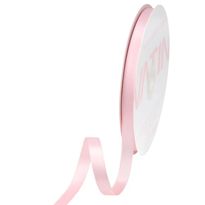 3 8 inches Double Faced Light Pink (150 Foot)