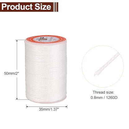 Round Leather Sewing Waxed Thread