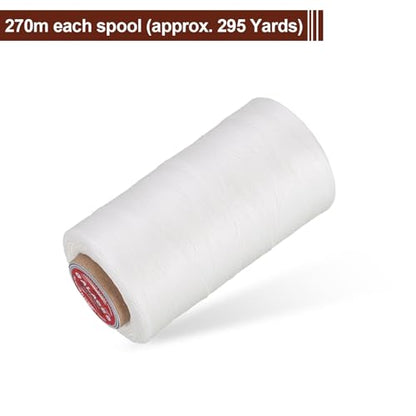 Flat Leather Sewing Waxed Thread