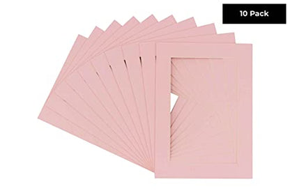 Pack of TEN 11x14 Mats Bevel Cut for 9x12 Photos (10 Count)