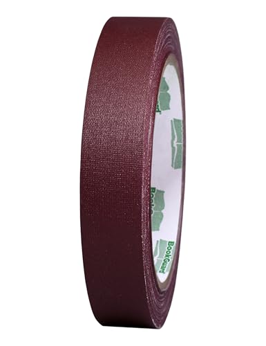 3 4 Inch Burgundy Book Repair Cloth Tape 15 Yard Roll