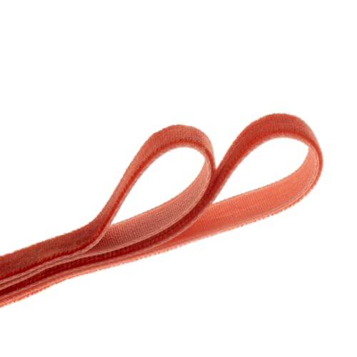 Vintage Terracotta Velvet Ribbon Christmas Ribbon for Gift Wrapping Crafts Christmas Tree Ornaments Garland Decorations