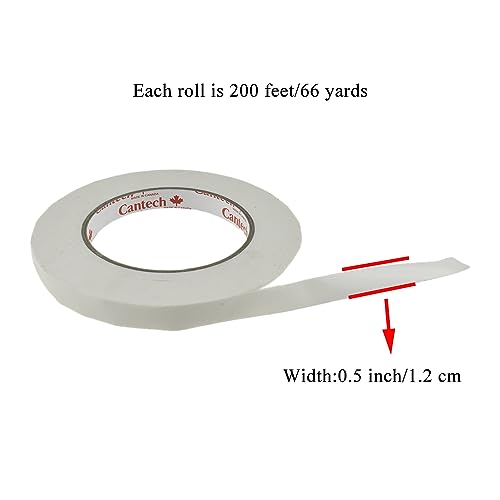 White 0.5Inch Wide Floral Tape (200 Foot)