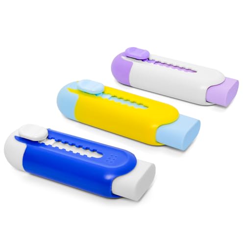 Retractable Eraser (3 Count)