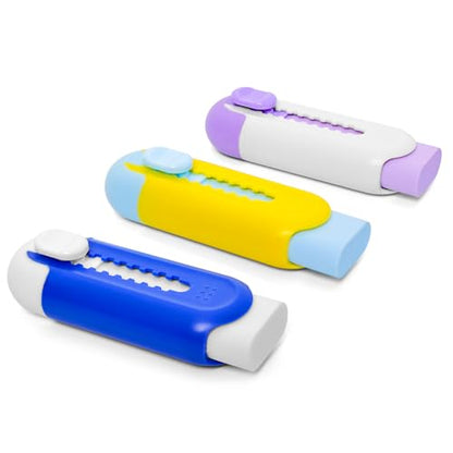 Retractable Eraser (3 Count)