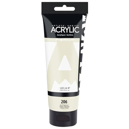 Buff Titanium Acrylic Paint (4 Fl Oz)
