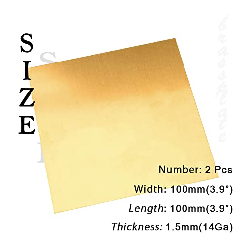 14 Gauge Brass Sheet