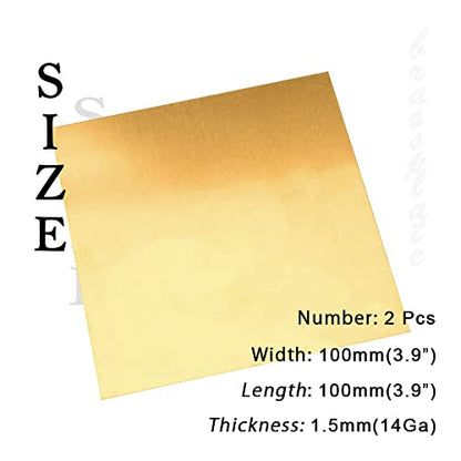 14 Gauge Brass Sheet