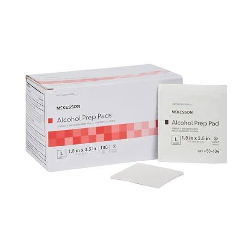 Alcohol Prep Pads (100 Count)