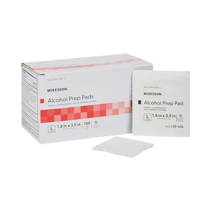 Alcohol Prep Pads (100 Count)
