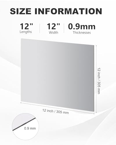 4 Pcs 20 Gauge Steel Plate