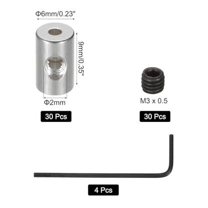 30 Pcs Metal Locking Pin Backs