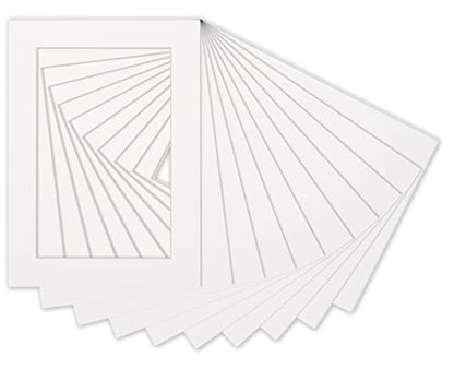 5x7 Mat for 8.5x11 Frame (10 Count)