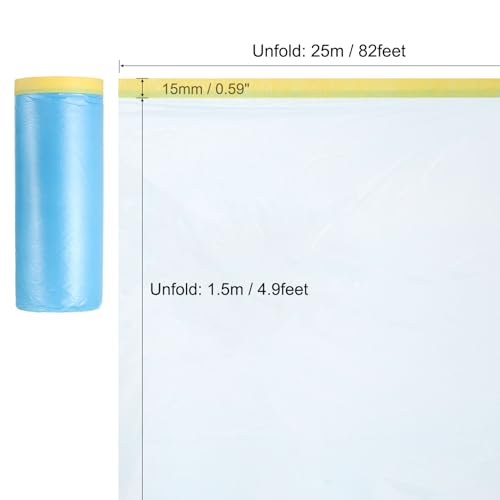 Pre Taped Masking Film