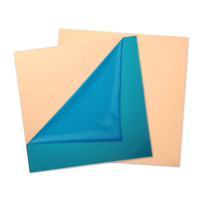 2PCS Pure Copper Sheet 12”x 12”x 0.02”