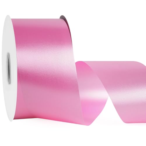 2.5 Inch Pink Polypropylene Ribbon