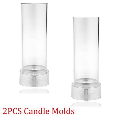 2PCS Pillar Candle Mold