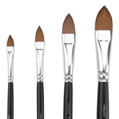 Cat Tongue Watercolor Brush Set (4 Count)