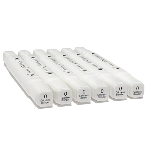 6pcs Colorless Alcohol Markers Set (6 Count)