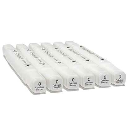 6pcs Colorless Alcohol Markers Set (6 Count)