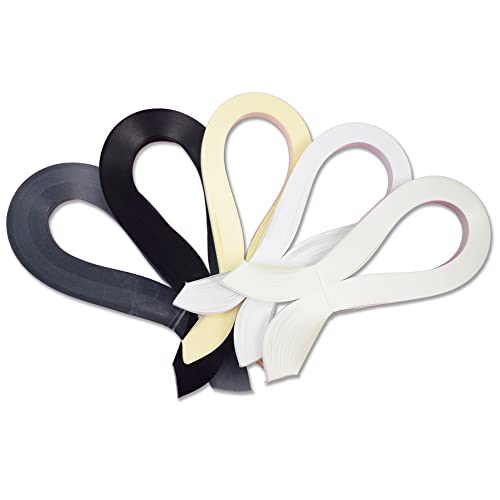 Grey Quilling Paper Strips for Craft Work (5 meter)