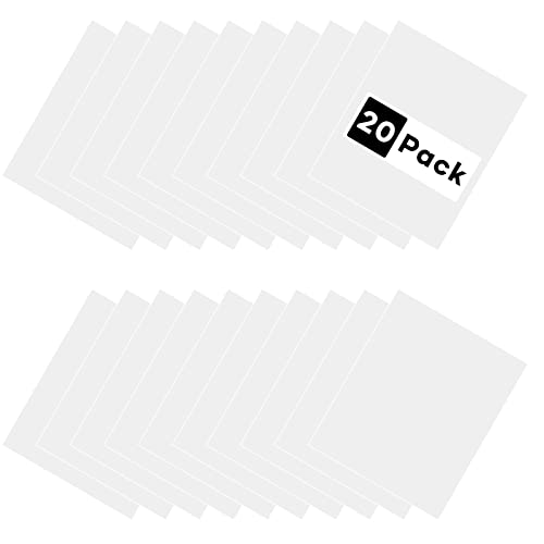 White HTV Heat Transfer Vinyl (20 Count)
