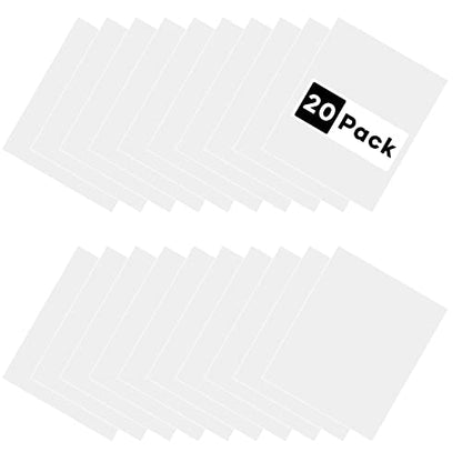 White HTV Heat Transfer Vinyl (20 Count)