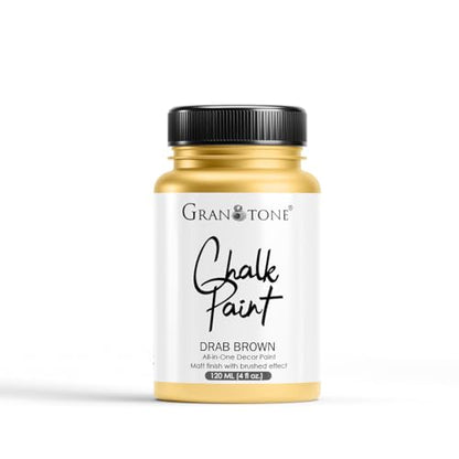 Chalk Paint Drab Brown 4.1 fl oz 120 ml (4.1 Fl Oz)