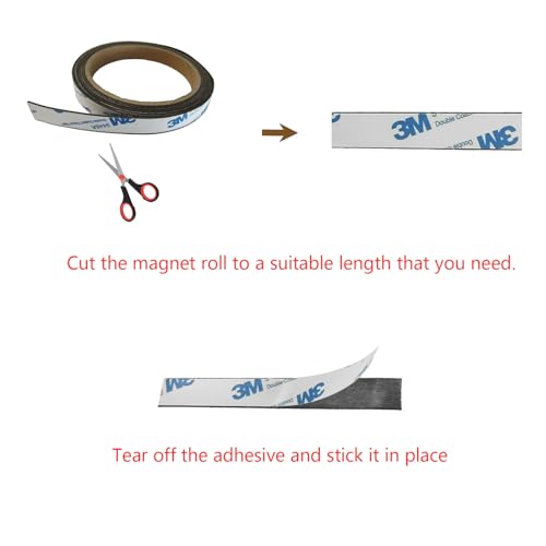 1 2 Inch Neodymium Flexible Magnet Strip
