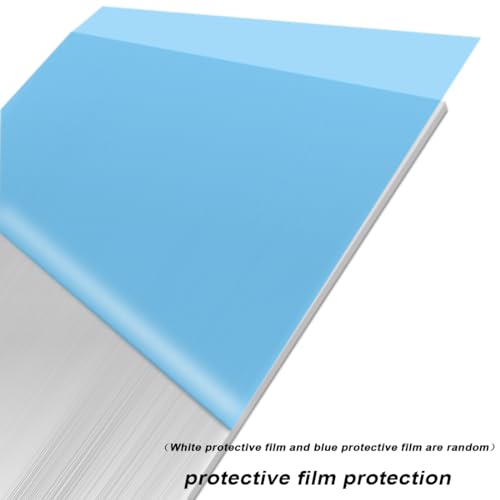 2 Pack 5052 H32 Aluminum Sheet Metal 8” x 4”x 1
